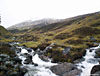Looking towards Meall Garbh from the bridge over Invervar Burn