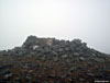 Ruined trig point on Carn Gorm