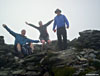 Nutters on the summit of Beinn Ime ;o)