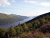 Looking down Loch Long from the path by Allt a' Bhalachain