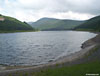 Looking down Talla Reservoir from its north-westerly tip
