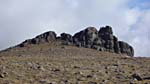 A wee scramble up the granite tors to the summit