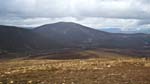 Looking across at Meall a' Bhuachaille on the way up Bynack More