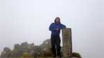 The weather was rubbish by the time we made it to The Saddle