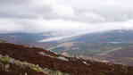 The cloud lifts a bit over Loch Tummel
