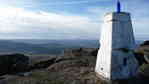 Trig point up top
