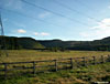 Looking back at Green Craig and the north side of Capelaw Hill from near the carpark (NT227679)