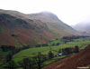 St Sunday Crag from the north across Grisedale