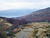 Looking north towards Loch Earn from the path to Ben Vorlich