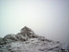 The cairn on Ben Vorlich