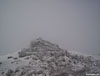 The east cairn on the summit of Stuc a' Chroin