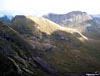 The Horns of Alligin with Beinn Dearg behind