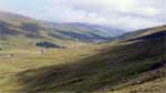 Glen Lochay from the side of Meall Glas